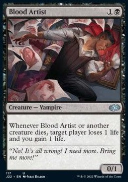 Blood Artist⁣ - Jumpstart 2022⁣ (Uncommon)⁣ [117]