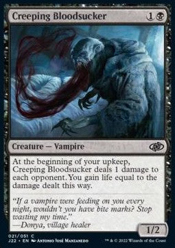 Creeping Bloodsucker⁣ - Jumpstart 2022⁣ (Common)⁣ [21]