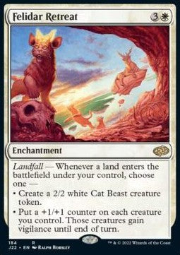 Felidar Retreat - Jumpstart 2022 (Rare) [J22-184]