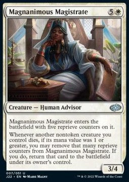 Magnanimous Magistrate - Jumpstart 2022 (Uncommon) [J22-7]