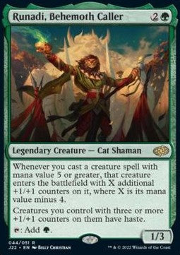Runadi, Behemoth Caller⁣ - Jumpstart 2022⁣ (Rare)⁣ [44]