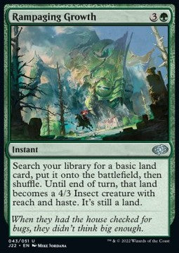 Rampaging Growth - Jumpstart 2022 (Uncommon) [J22-43]
