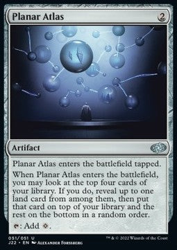 Planar Atlas⁣ - Jumpstart 2022⁣ (Uncommon)⁣ [51]