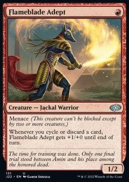 Flameblade Adept - Jumpstart 2022 (Uncommon) [J22-131]