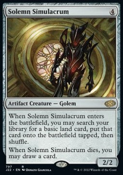 Solemn Simulacrum⁣ - Jumpstart 2022⁣ (Rare)⁣ [797]