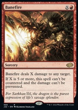 Banefire⁣ - Jumpstart 2022⁣ (Rare)⁣ [495]