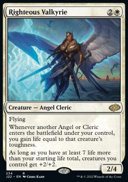 Righteous Valkyrie - Jumpstart 2022 (Rare) [J22-234]