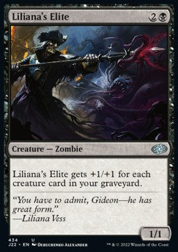 Liliana's Elite - Jumpstart 2022 (Uncommon) [J22-434]