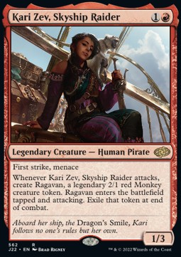 Kari Zev, Skyship Raider - Jumpstart 2022 (Rare) [J22-562]