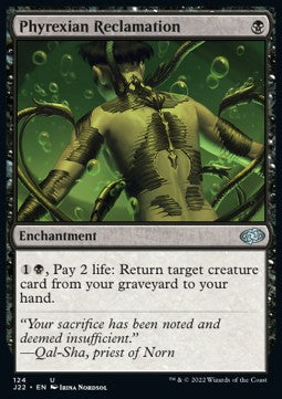 Phyrexian Reclamation - Jumpstart 2022 (Uncommon) [J22-124]