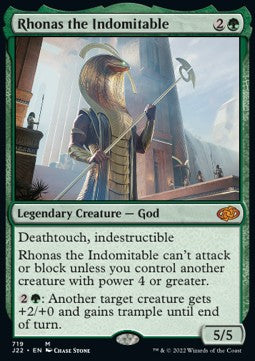 Rhonas the Indomitable - Jumpstart 2022 (Mythic) [J22-719]