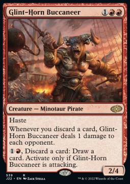 Glint-Horn Buccaneer - Jumpstart 2022 (Rare) [J22-539]