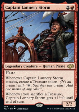 Captain Lannery Storm⁣ - Jumpstart 2022⁣ (Rare)⁣ [509]