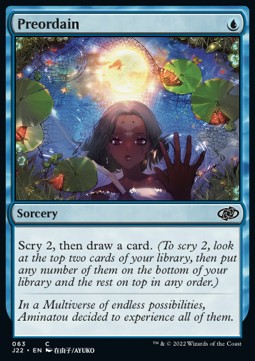 Preordain - Jumpstart 2022 (Common) [J22-63]