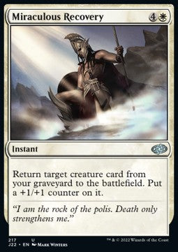 Miraculous Recovery - Jumpstart 2022 (Uncommon) [J22-217]