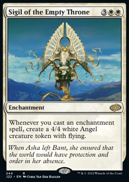 Sigil of the Empty Throne - Jumpstart 2022 (Rare) [J22-244]