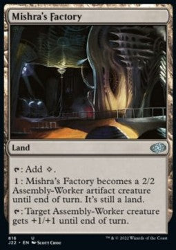 Mishra's Factory⁣ - Jumpstart 2022⁣ (Uncommon)⁣ [816]