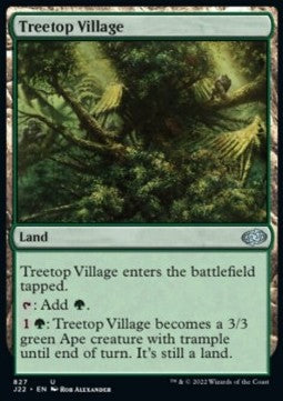 Treetop Village⁣ - Jumpstart 2022⁣ (Uncommon)⁣ [827]
