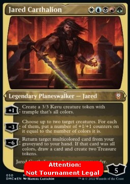 Jared Carthalion - Commander: Dominaria United: Extras (Mythic) [XDMC-50]