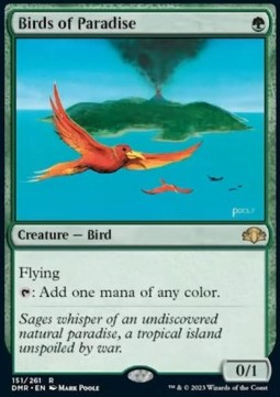 Birds of Paradise⁣ - Dominaria Remastered⁣ (Rare)⁣ [151]
