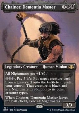 Chainer, Dementia Master (V.2) - Dominaria Remastered: Extras (Rare) [XDMR-424]