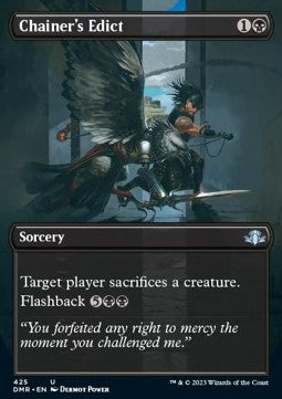 Chainer's Edict (V.2) - Dominaria Remastered: Extras (Uncommon) [XDMR-425]