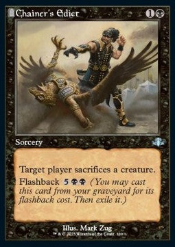 Chainer's Edict (V.1)⁣ - Dominaria Remastered: Extras⁣ (Uncommon)⁣ [300]