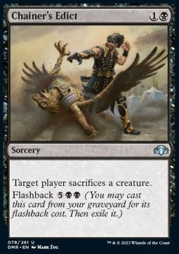 Chainer's Edict⁣ - Dominaria Remastered⁣ (Uncommon)⁣ [78]
