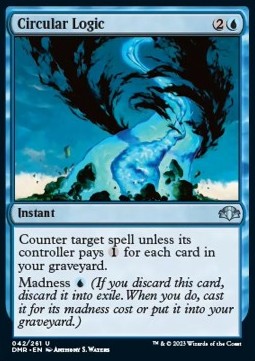 Circular Logic⁣ - Dominaria Remastered⁣ (Uncommon)⁣ [42]