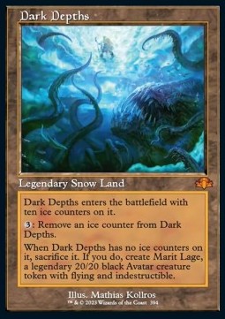 Dark Depths (V.1)⁣ - Dominaria Remastered: Extras⁣ (Mythic)⁣ [394]