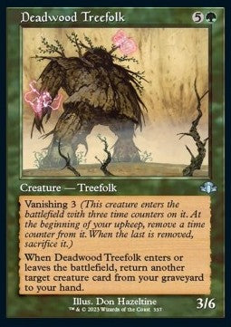 Deadwood Treefolk⁣ - Dominaria Remastered: Extras⁣ (Uncommon)⁣ [337]