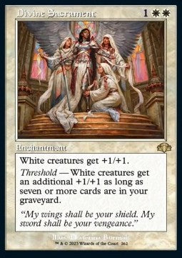 Divine Sacrament - Dominaria Remastered: Extras (Rare) [XDMR-262]