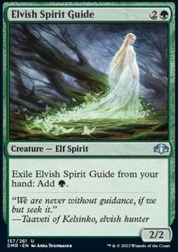 Elvish Spirit Guide⁣ - Dominaria Remastered⁣ (Uncommon)⁣ [157]