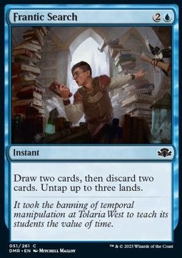 Frantic Search⁣ - Dominaria Remastered⁣ (Common)⁣ [51]