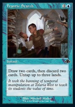 Frantic Search⁣ - Dominaria Remastered: Extras⁣ (Common)⁣ [285]