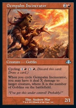Gempalm Incinerator - Dominaria Remastered: Extras (Uncommon) [XDMR-322]