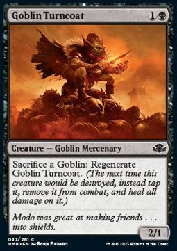 Goblin Turncoat - Dominaria Remastered (Common) [DMR-87]