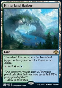 Hinterland Harbor⁣ - Dominaria Remastered⁣ (Rare)⁣ [248]