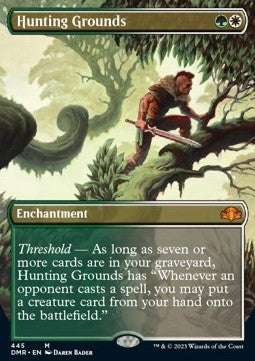 Hunting Grounds (V.2)⁣ - Dominaria Remastered: Extras⁣ (Mythic)⁣ [445]