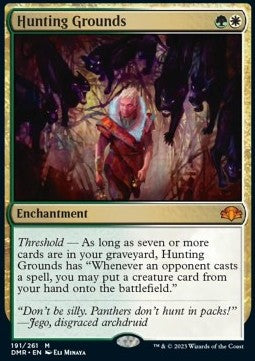 Hunting Grounds⁣ - Dominaria Remastered⁣ (Mythic)⁣ [191]