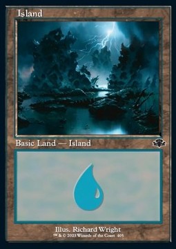 Island (V.2) - Dominaria Remastered (Land) [DMR-405]