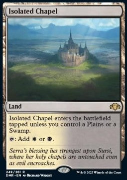 Isolated Chapel⁣ - Dominaria Remastered⁣ (Rare)⁣ [249]