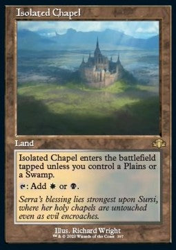 Isolated Chapel⁣ - Dominaria Remastered: Extras⁣ (Rare)⁣ [397]