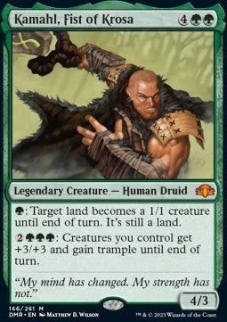 Kamahl, Fist of Krosa⁣ - Dominaria Remastered⁣ (Mythic)⁣ [166]
