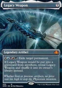 Legacy Weapon (V.2) - Dominaria Remastered: Extras (Mythic) [XDMR-450]