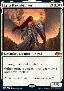 Lyra Dawnbringer⁣ - Dominaria Remastered⁣ (Mythic)⁣ [13]