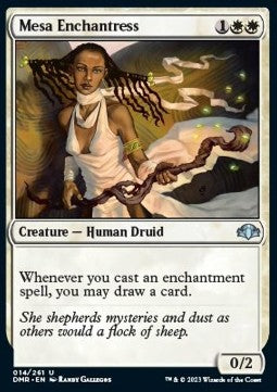 Mesa Enchantress⁣ - Dominaria Remastered⁣ (Uncommon)⁣ [14]