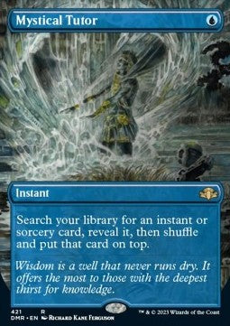 Mystical Tutor (V.2)⁣ - Dominaria Remastered: Extras⁣ (Rare)⁣ [421]