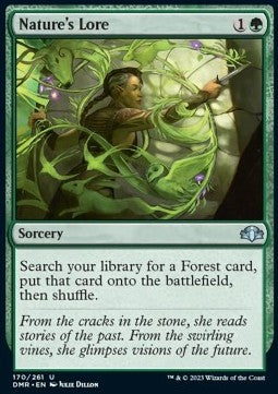 Nature's Lore - Dominaria Remastered (Uncommon) [DMR-170]