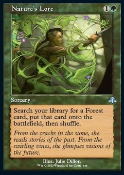 Nature's Lore - Dominaria Remastered: Extras (Uncommon) [XDMR-346]